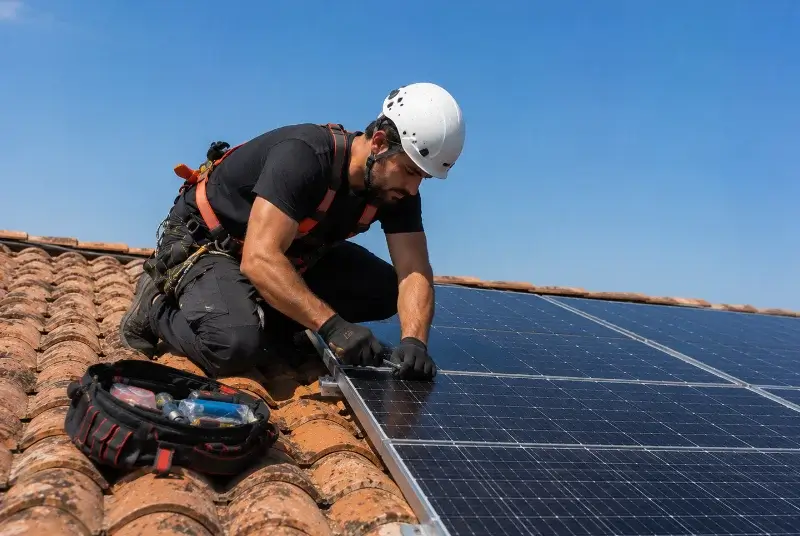 Maintenance et monitoring de panneaux solaires à Saint-Méard-de-Gurçon