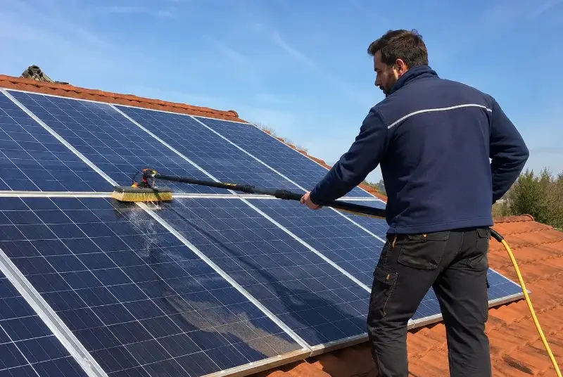 Nettoyage et entretien de panneaux solaires à Saint-Méard-de-Gurçon